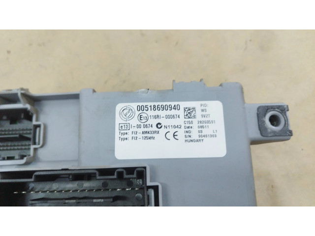 Блок комфорта 00518690940, 116RI000674   Fiat Punto (199)   