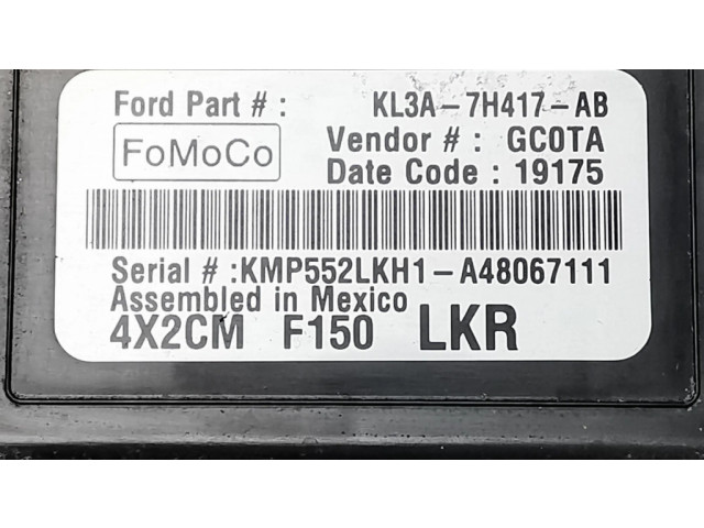 Блок управления редуктора коробки передач (раздатки) KL3A7H417AB, 4X2CM   Ford F150