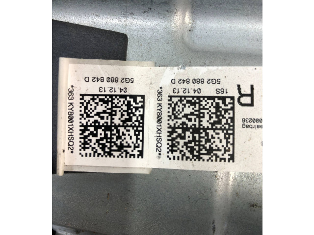 Подушка безопасности для колен 5G2880842D Volkswagen Golf VII