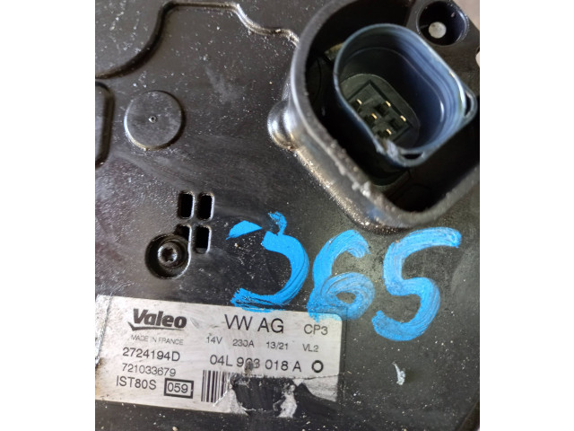 Генератор 04L903018A, 2724194D Audi Q5 SQ5