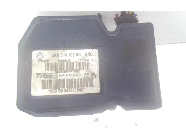 Блок управления АБС 3aa614109ac, 3AA614109AC   Volkswagen PASSAT B7