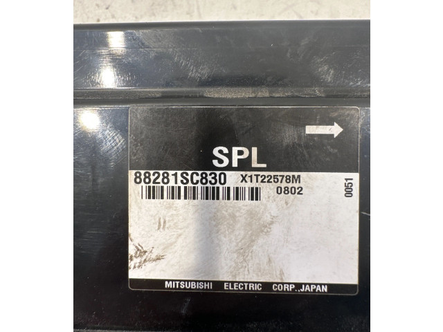 Блок управления 88281SC830, X1T22578M Subaru Forester SH