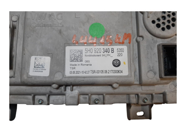 Панель приборов 5H0920340B, 5H0920340B Volkswagen Golf VIII
