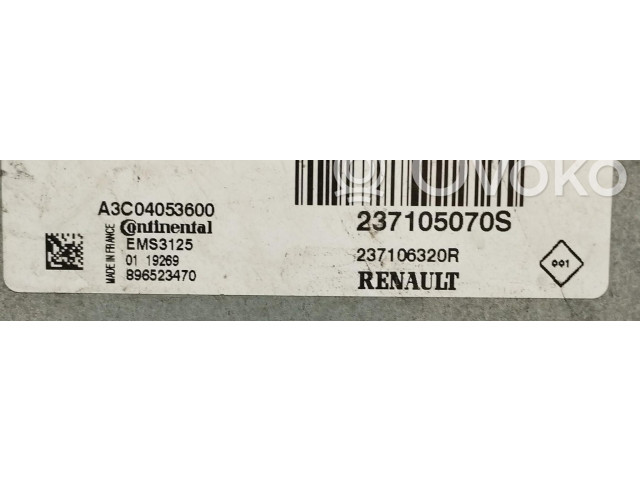 Комплект зажигания 237105070S, 237105070S Dacia Duster II