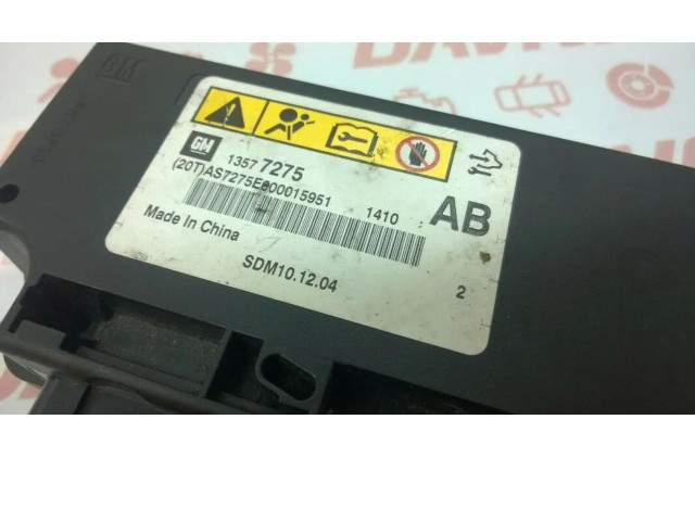 Блок подушек безопасности 13577275 Opel Meriva A