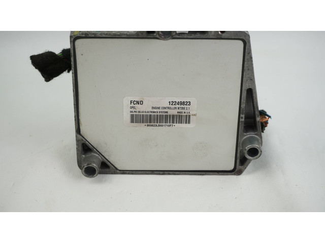 Блок управления двигателем Блок управления 12249823 Opel Meriva A