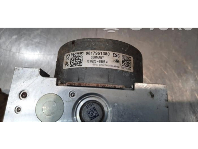 Блок АБС 9817961380, 1617387780   Peugeot  2008 I  2013 - 2019 года