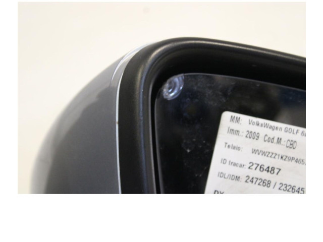 Зеркало (управляемое электричеством)    Volkswagen Golf Plus   