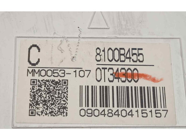 Панель приборов 8100B455 Mitsubishi ASX