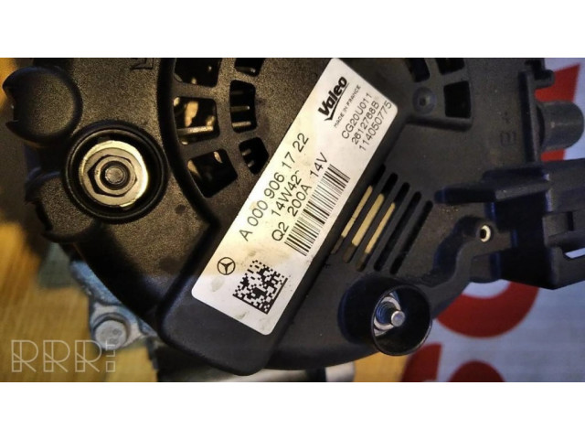 Генератор A0009061722   Mercedes-Benz GL X166 0.0     