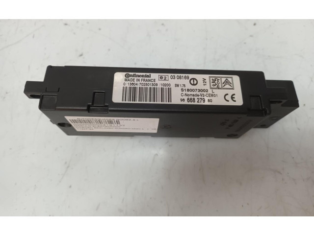 Řídící jednotka 9666827980 Citroen Berlingo 2010