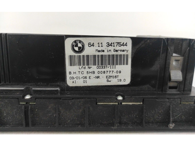 Блок управления климат-контролем 64113417544   BMW X3 E83