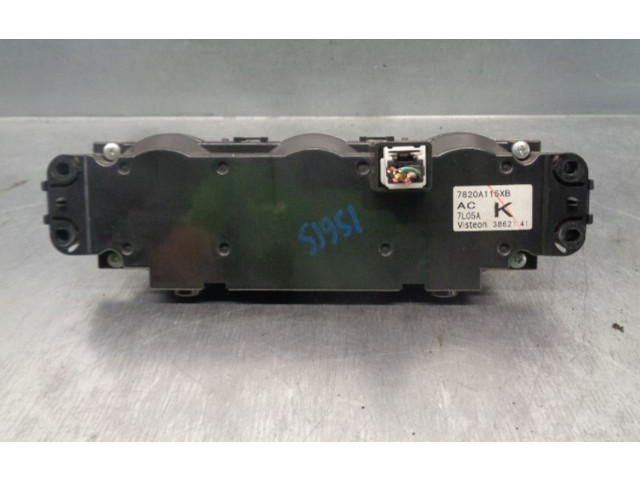 Блок управления климат-контролем 7820A115, 7820A115XB Mitsubishi Lancer X