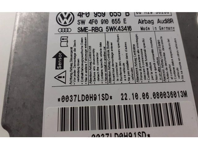 Блок подушек безопасности 4F0959655B, 4F0910655E   Audi A6 S6 C6 4F