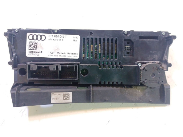 Блок управления климат-контролем 8T1820043AG Audi A4 Allroad