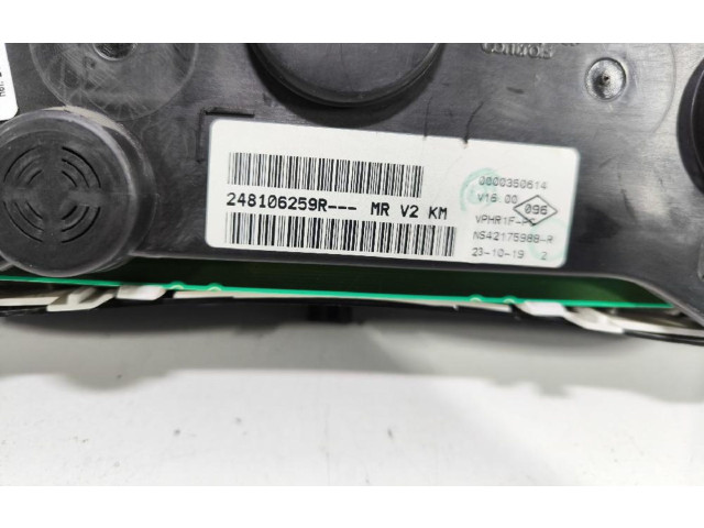 Панель приборов 248106259R Dacia Lodgy