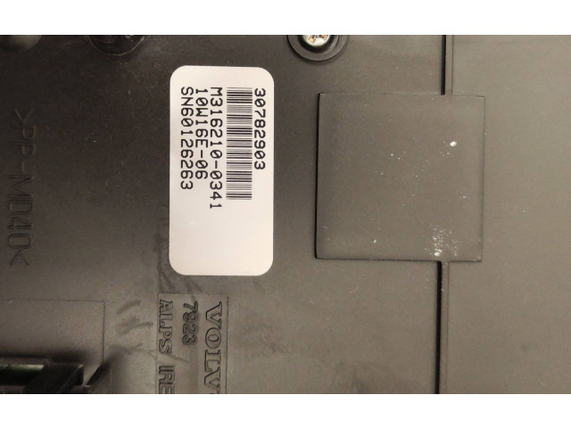 Блок управления климат-контролем 30782903, 10W16E06 Volvo V70