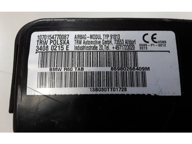 Надувная подушка для сиденья 34080215E   Mini Cooper Countryman R60