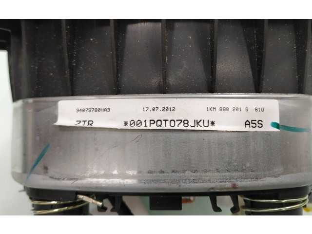 Подушка безопасности водителя 1KM880201G Volkswagen Golf VI