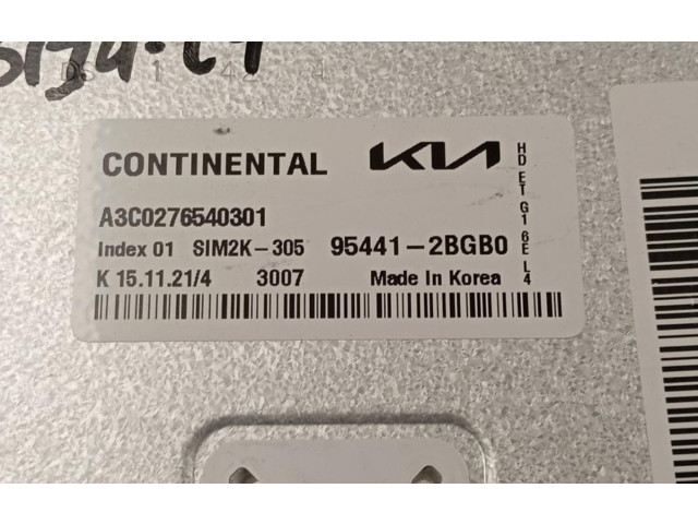 Блок управления двигателем Блок управления 954412BGB0 KIA Niro