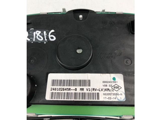 Панель приборов 248102645R, FR1816 Dacia Sandero