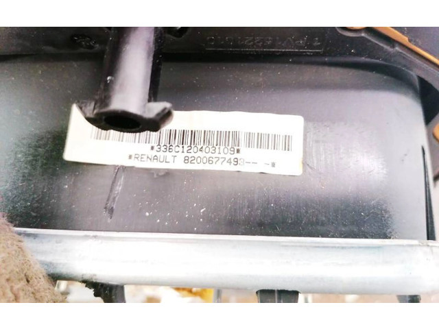 Подушка безопасности водителя 8200677493, 360c00410308 Renault Clio III