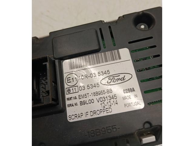 Дисплей EM5T18B955BB, 10R035345 Ford Ranger