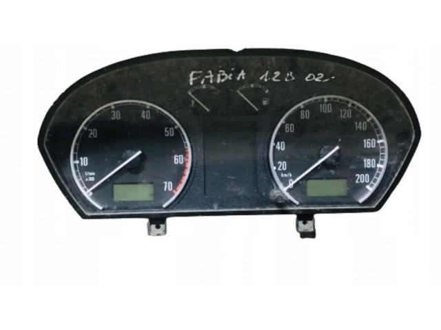 Přístrojová deska Skoda Fabia Mk1 (6Y) 1999 6Y1919860C