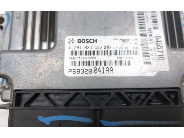 Блок управления двигателя 0281033582, 0281033582 Jeep Compass