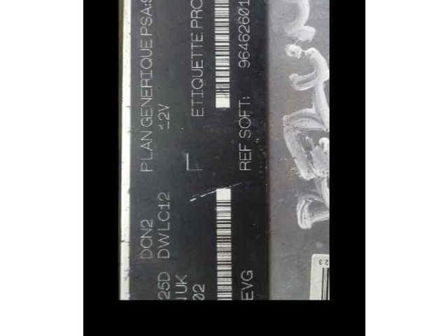 Řídící jednotka 9646260180   Citroen Berlingo 1999