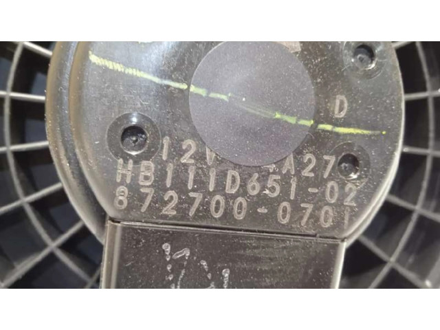 Вентилятор печки HB111D65102, 8727000701 Mazda 3 III