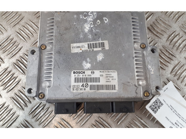 Блок управления двигателя 0281010886, 0281010886 Citroen C8