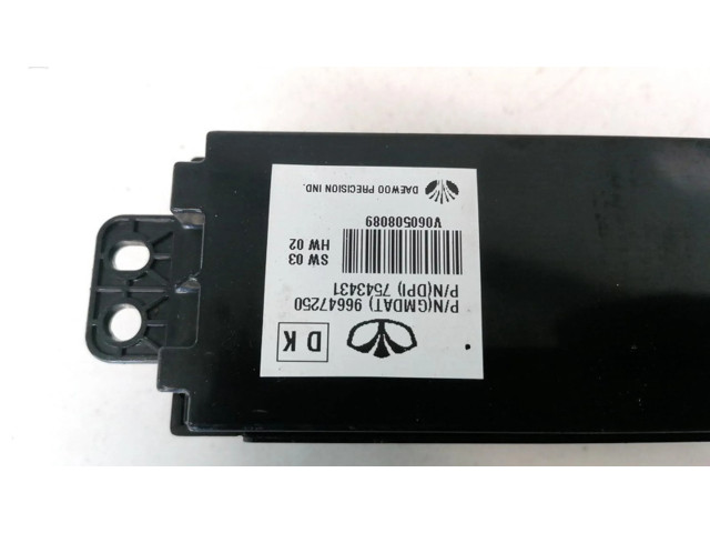 Дисплей    96647250, 7543431   Chevrolet Epica