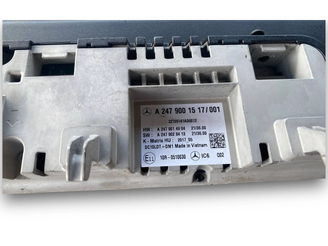 Přístrojová deska Mercedes-Benz GLA H247 2020 A2479001517