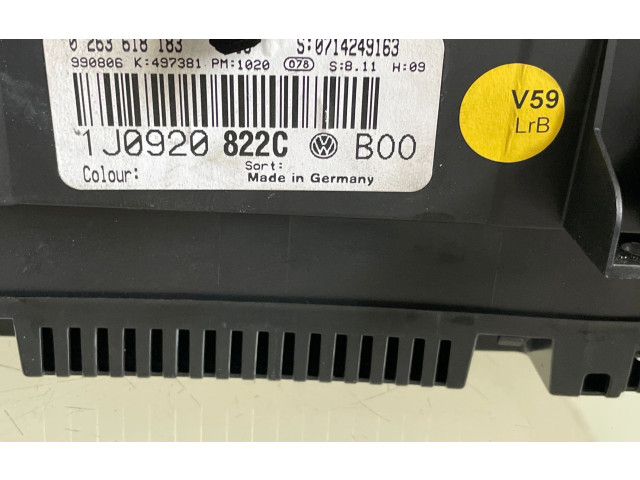 Панель приборов 20822C1J09, 0714249163 Volkswagen Bora