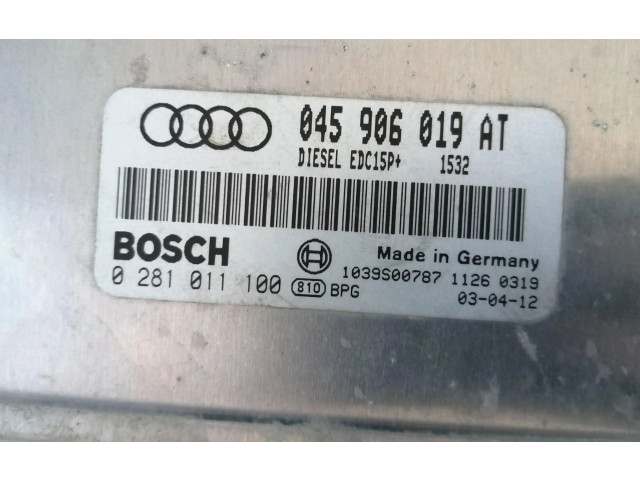 Блок управления двигателя 0281011100, 0281011100 Audi A2