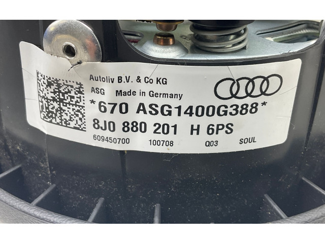 Подушка безопасности водителя 8J0880201H   Audi TT TTS Mk2