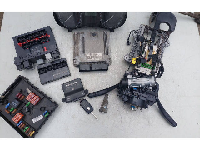 Комплект блоков управления 03G906016DJ, 1K0959433AK   Skoda Octavia Mk2 (1Z)