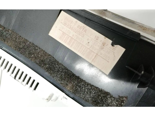 Přístrojová deska Volkswagen Polo III 6N 6N2 6NF 1998 6n0919861a, 0263602003