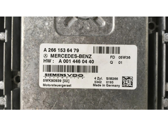 Řídící jednotka A0014460440, A2661536479   Mercedes-Benz B W245 2007