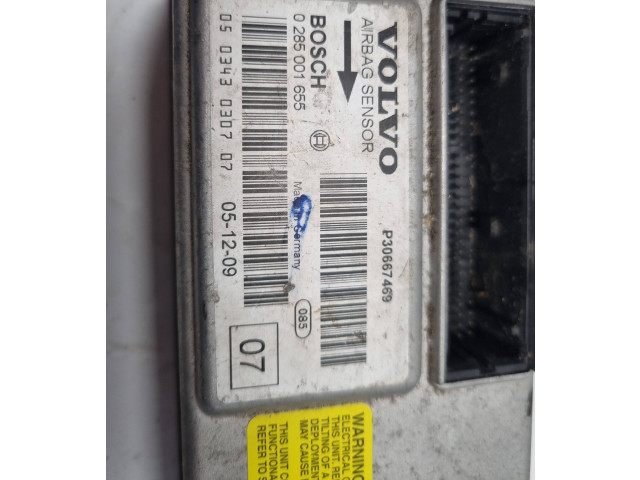 Блок подушек безопасности P30667469, 0285001655 Volvo S60