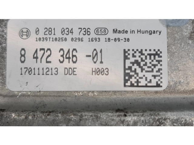 Блок управления двигателя 8472346, 170111213 BMW X2 F39