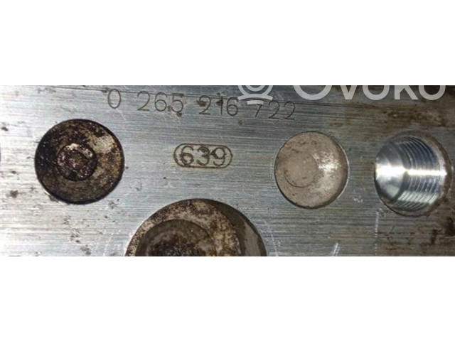 Блок АБС 0265216722, RHY   Peugeot  306   -  года