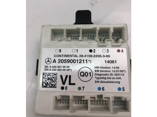 Zpětné zrcátko Mercedes-Benz C AMG W205 2015 A2059001211, FR792