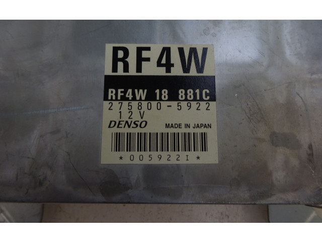 Блок управления двигателя 275800-5922 Mazda Premacy