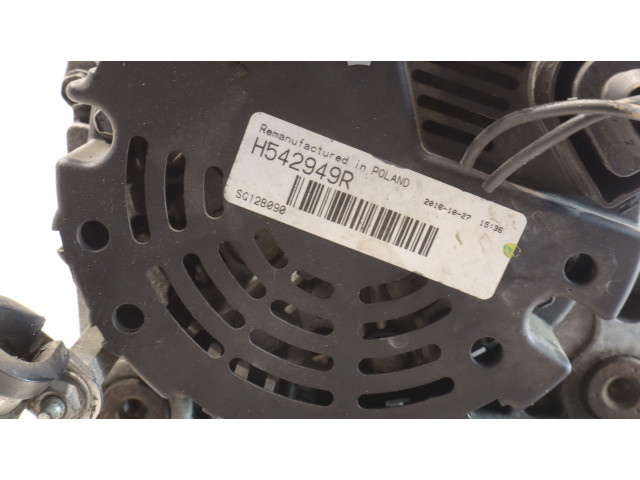 Генератор H542949R   Audi A3 S3 8L      