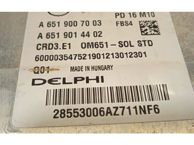 Řídící jednotka A6519007003, 28553006 Mercedes-Benz AMG GT R190 C190 2017