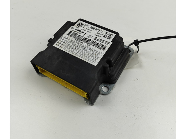 Блок подушек безопасности 2K5959655D, 0285014667 Volkswagen Caddy
