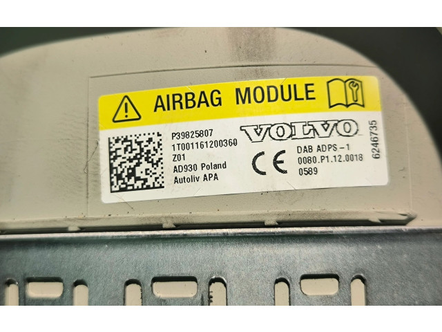 Подушка безопасности водителя 39825807   Volvo XC90