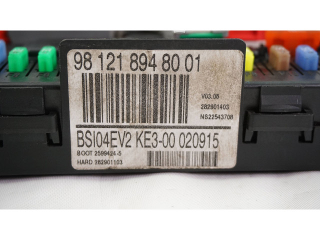 Pojistková skříňka 981218948001 Citroen Berlingo 2015